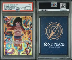 Monkey D. Luffy OP09-119 PSA 10 SEC One Piece Card 💎 - Image 3