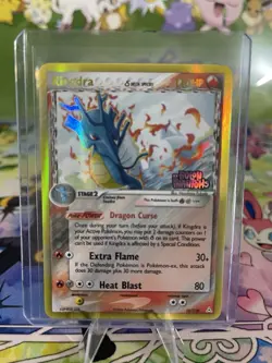 Kingdra 10/110 EX Holon Phantoms Reverse Holo Stamped Pokemon Card Near Mint - Image 1
