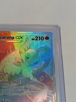 Pokemon TCG Volcarona GX Cosmic Eclipse Secret Rare Card 252/236 NM - Image 4