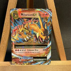 Mega Charizard EX - 13/108 - Pokemon Evolutions XY Full Art Ultra Rare Card Lp+ - Image 1