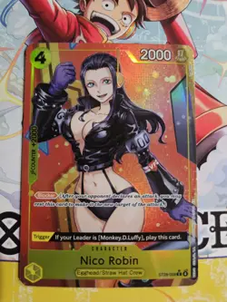 Nico Robin (Alt Art) ST29-009 C Starter Deck (EGGHEAD) - ONE PIECE Card English - Image 1