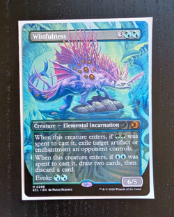 WISTFULNESS Borderless Mythic Lorwyn Eclipsed Near Mint MTG - Image 1