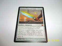 Sword of Body and Mind Scars of Mirrodin x1 NM/LP - Image 1