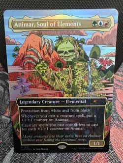 Animar, Soul of Elements (Rainbow Foil) Secret Lair Drop Foil - Image 1