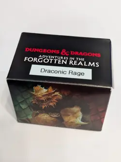MTG D&D Forgotten Realms Draconic Rage Commander Deck Vrondiss Rage of Ancients - Image 1