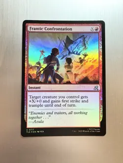 Frantic Confrontation - 117 - MTG Avatar: The Last Airbender - Uncommon - FOIL - Image 1