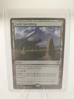 MTG Magic the Gathering Castle Garenbrig Throne of Eldraine #240 LP - Image 1