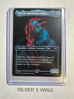 Marvin, Murderous Mimic Borderless x1, MTG, Duskmourn: House of Horror, DSK, NM - Image 1