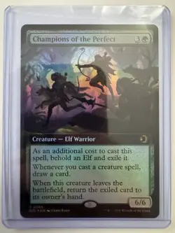 Champions of the Perfect Extended Art R #0365 FOIL MTG Lorwyn Eclipsed NM ENG - Image 1