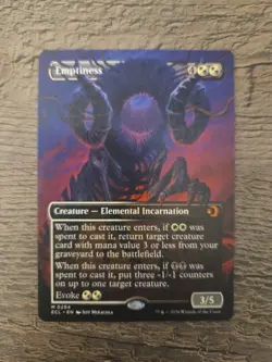 Emptiness (Borderless) Lorwyn Eclipsed Foil - Image 1