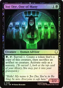 ~ Joo Dee, One of Many ~ NM Foil ~ MTG: Avatar ~ MTG ~ - Image 1