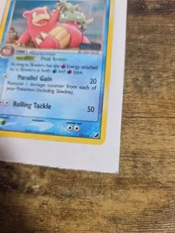 Pokemon Slowbro 13/115 EX Unseen Forces Reverse Holo TCG 2004 Vintage LP - Image 2