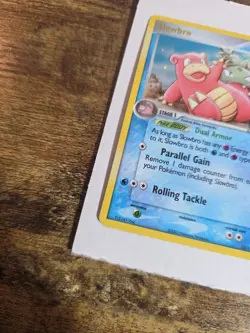 Pokemon Slowbro 13/115 EX Unseen Forces Reverse Holo TCG 2004 Vintage LP - Image 3