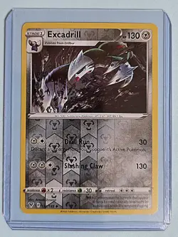 2020 Excadrill 122/185 - Reverse Holo - Vivid Voltage - NM/MINT Pokemon TCG - Image 2