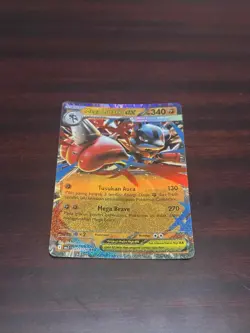 Pokemon TCG Bahasa Indonesia Language Mega Lucario ex MA1 077/126 RR - Image 1