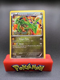 Rayquaza - 11/20 (Dragon Vault) Blister Holo Pokemon TCG NM STAMP - Image 1