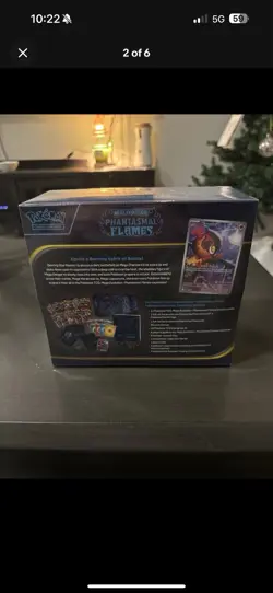Phantasmal Flames TCG Pokemon Center Exclusive Elite Trainer Box ETB - Image 2