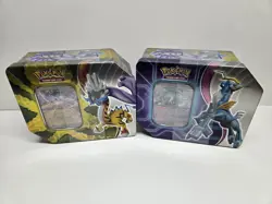 Pokemon TCG: Paradox Destinies Tins - Iron Crown EX & Raging Bolt EX - NEW - Image 1