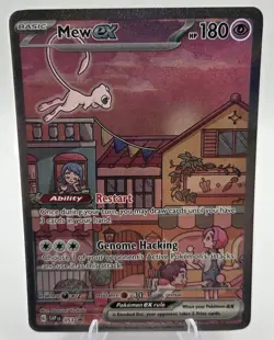 Pokemon TCG Mew ex Full Art SIR Promo Holo 151 UPC 053 NM - Image 1