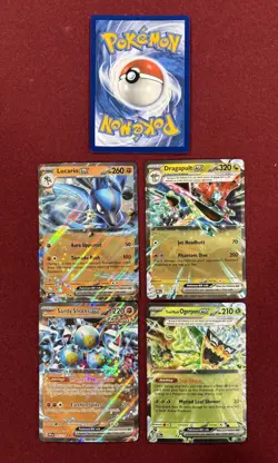 Pokemon Prismatic Ex Lot Of 5 - Lugia, Ogerpon, Lucario, Dragapult, Sandy Shocks - Image 2