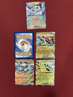 Pokemon Prismatic Ex Lot Of 5 - Lugia, Ogerpon, Lucario, Dragapult, Sandy Shocks - Image 3