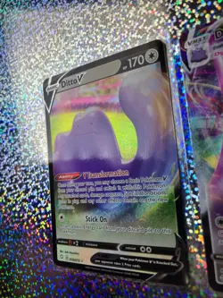 Pokemon Shining Fates: Full Art 051/072 Ditto VMAX; Ultra Rare 050/072 Ditto V - Image 4
