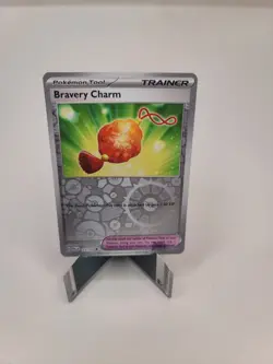 Bravery Charm 173/193 Reverse Holo SV: Paldea Evolved Pokemon TCG Near Mint - Image 1
