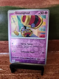 Pokemon TCG - Paradox Rift - Reverse Holo - Gimmighoul - 088/182 - Image 1