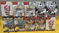 Pokemon Booster Bundle Variety 151 Prismatic Evolutions & More Lot Of 10 Bundles - Image 1