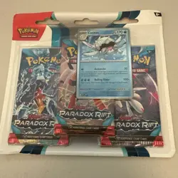 Pokemon Nintendo Scarlet & Violet Paradox Rift 3 Pack Blister NEW 2023 - Image 1