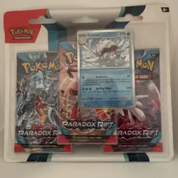 Pokemon Nintendo Scarlet & Violet Paradox Rift 3 Pack Blister NEW 2023 - Image 5