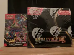 Pokemon Mega Evolution Booster Box Enhanced + Phantasmal Flames Booster Bundle - Image 1