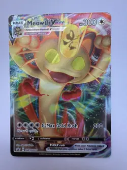 Meowth VMAX SWSH005 | Black Star Promo | Sword & Shield | NM | Pokemon TCG - Image 1