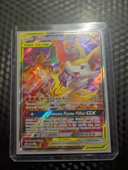 Charizard & Braixen GX SM230 Promo Pokemon Sun & Moon Tag Team - Image 2