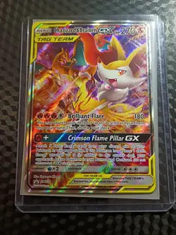 Charizard & Braixen GX SM230 Promo Pokemon Sun & Moon Tag Team - Image 3