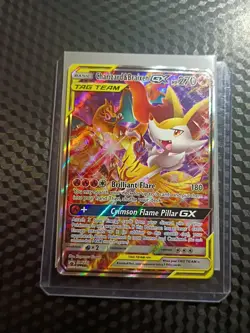 Charizard & Braixen GX SM230 Promo Pokemon Sun & Moon Tag Team - Image 5