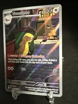 Gumshoos 153/132 Full Art Holo Illustration Rare Mega Evolution Pokemon TCG - Image 2