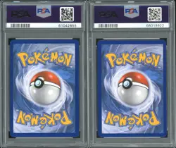 2016 Pokemon XY Holo Black Star Promo Ho-Oh XY153 Lugia XY156 PSA 9 Mint LOW POP - Image 2