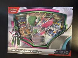 Pokemon TCG: Scarlet & Violet- Iron Valiant EX Collection Box NEW FACTORY SEALED - Image 1