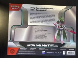Pokemon TCG: Scarlet & Violet- Iron Valiant EX Collection Box NEW FACTORY SEALED - Image 2