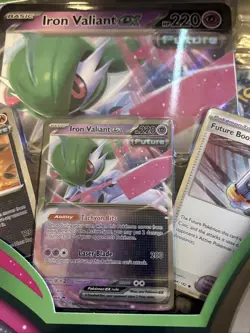 Pokemon TCG: Scarlet & Violet- Iron Valiant EX Collection Box NEW FACTORY SEALED - Image 5