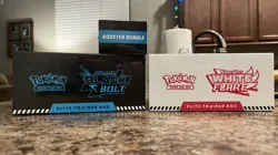 Pokemon Black Bolt + White Flare Elite Trainer Box + Black Bolt Booster Bundle - Image 4
