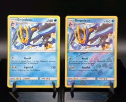 Pokemon Empoleon 56/236 Reverse Holo Rare & Non Holo Rare Cosmic Eclipse Bundle - Image 1