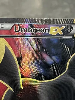 Pokemon TCG Umbreon EX 119/124 Fates Collide Holo Full Art Ultra Rare MP - Image 4