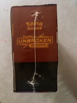 Pokemon Unbroken Bonds Elite Trainer Box ETB sealed w/ small tear on front - Image 3