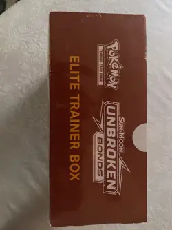 Pokemon Unbroken Bonds Elite Trainer Box ETB sealed w/ small tear on front - Image 5
