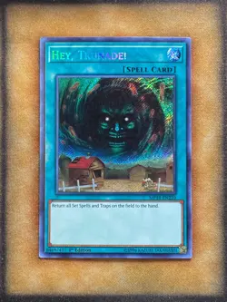 Yugioh Hey, Trunade! MP18-EN210 Secret Rare 1st Ed NM - Image 1