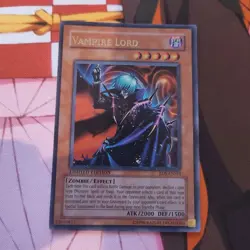 Yugioh Vampire Lord RDS-ENSE4 Ultra Rare Limited Edition MP - Image 1
