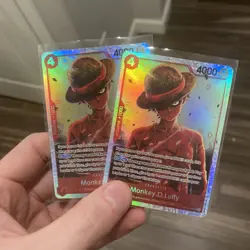 Monkey.D.Luffy OP12-015 Legacy of the Master Foil 2x - Image 1