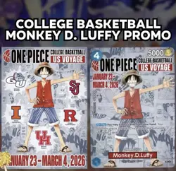 One Piece Monkey.D.Luffy US College Basketball Promo PRESALE LEGGERE DESCRIZIONE - Image 1